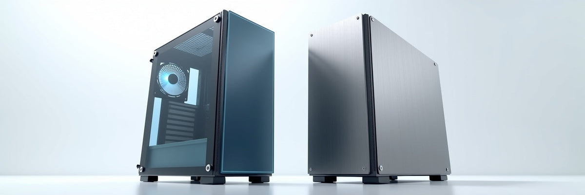 Glass vs. Metal PC Cabinets: Aesthetic or Practical? | EliteHubs
