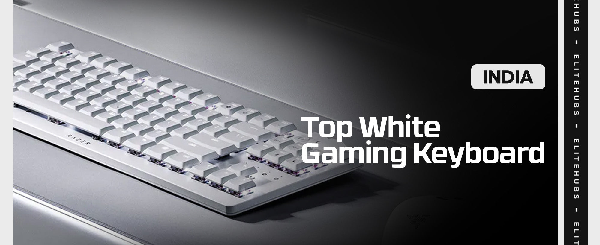 Top White Gaming Keyboards in 2024 EliteHubs