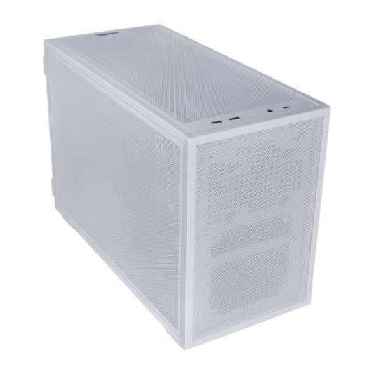 LIAN LI B4 Mesh MATX Mini Tower Cabinet ( White )