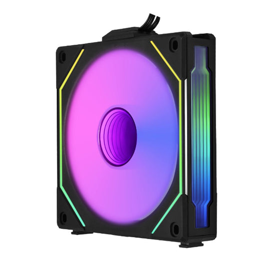 LIAN LI UNI SL Infinity Reverse Blade 120 120mm ARGB Cabinet Fan (Black) (Single Pack)