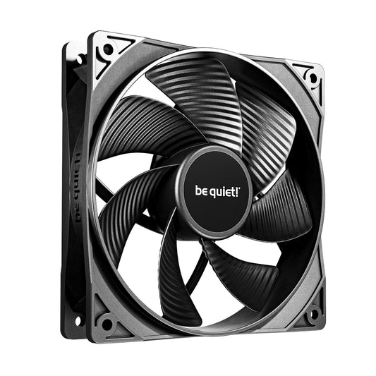 BE QUIET Pure Wings 3 120mm Non-RGB PWM Reverse Blade Cabient Fan ( Black ) ( Triple Pack )