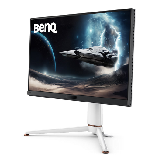 BENQ Mobiuz EX271U 27 Inch 4K UHD 165Hz IPS Panel 95% SRGB 1MS AMD FreeSync Gaming Monitor (White)