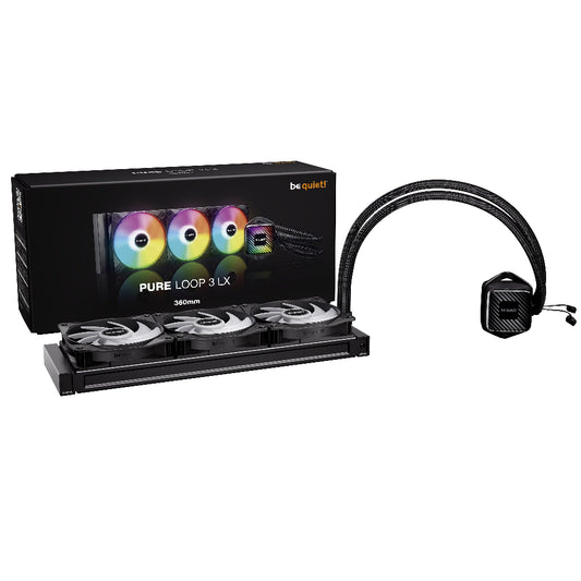 BE QUIET Pure Loop 3 LX ARGB 360mm CPU Liquid Cooler ( Black )
