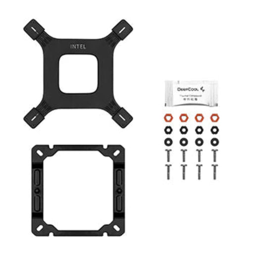 DEEPCOOL AG400 Single Tower ARGB 120mm CPU Air Cooler (Black)