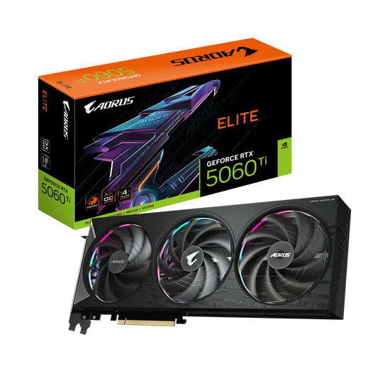 GIGABYTE Aorus GeForce RTX 5060 Ti Elite 16GB Graphic Card