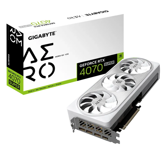GIGABYTE GeForce RTX 4070 Super Aero OC 12GB Nvidia Graphic Card
