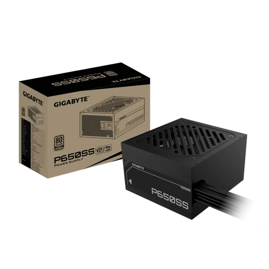 GIGABYTE P650SS 650W 80+ Silver Non-Modular ATX 3.0 Power Supply ( 650W )