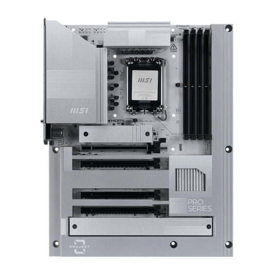 MSI Pro Z890-S Wifi7 PZ DDR5 Intel Motherboard ( White )