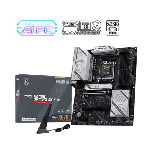 MSI MAG X870E Gaming Max Wifi7 DDR5 AMD Motherboard