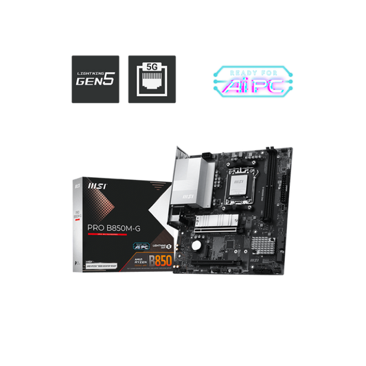MSI Pro B850M-G DDR5 AMD Motherboard