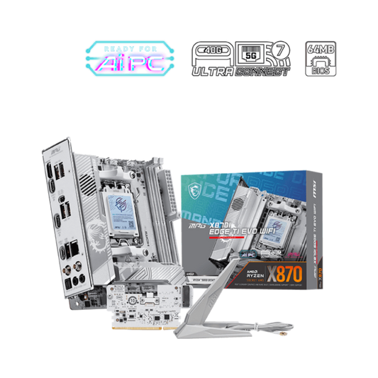 MSI MPG X870I Edge Ti Evo Wifi7 DDR5 AMD Motherboard