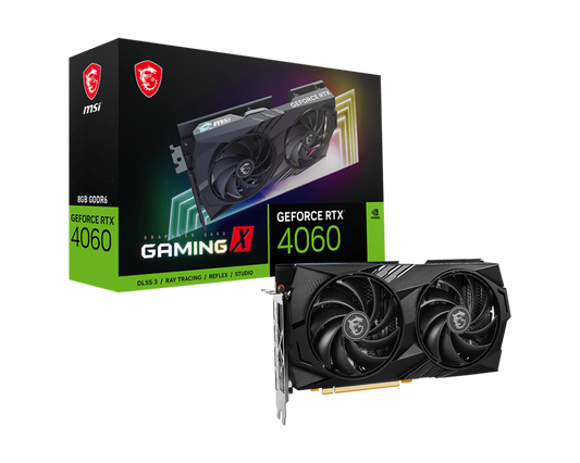 MSI GeForce RTX 4060 Gaming X 8GB Nvidia Graphic Card