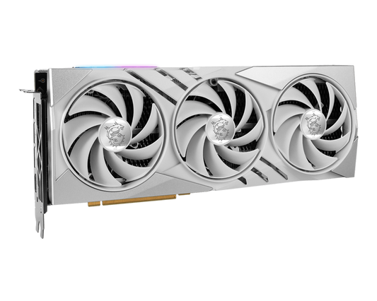 MSI GeForce RTX 4070 Ti Super Gaming X Slim White 16GB Nvidia Graphic Card