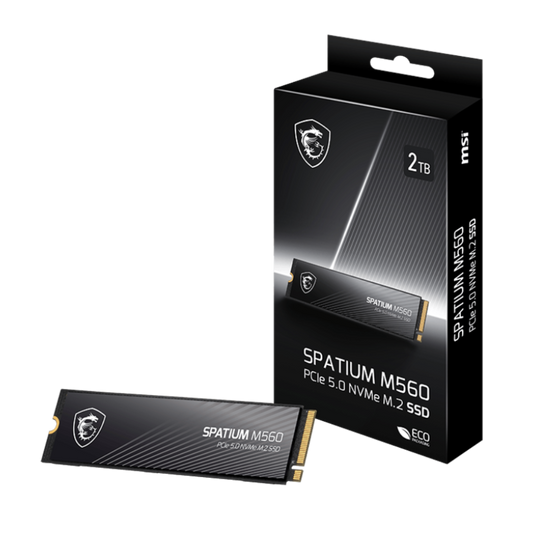 MSI Spatium M560 2TB M.2 NVME Gen5 Solid State Drive ( SSD )