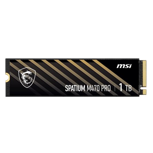 MSI Spatium Pro M470 1TB M.2 NVME Gen4 Solid State Drive ( SSD )