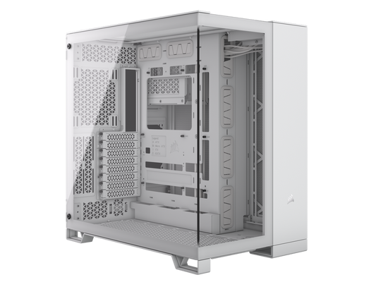 CORSAIR 6500X ATX Mid Tower Dual Chamber Cabinet (White)