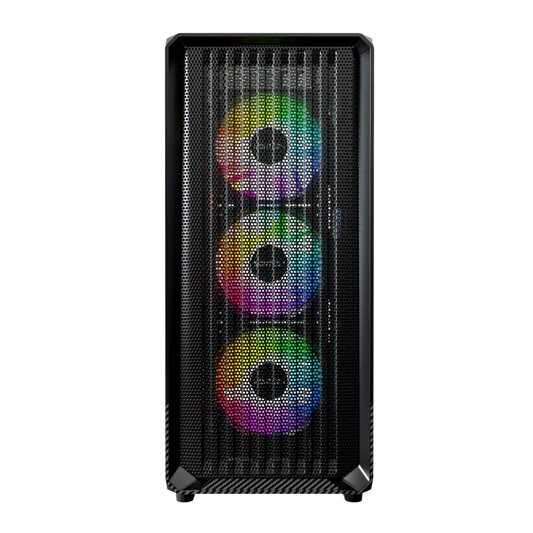 MONTECH X5 ARGB EATX Mid Tower Cabinet ( Black )