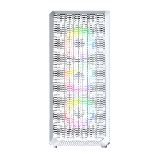 MONTECH X5 ARGB EATX Mid Tower Cabinet ( White )