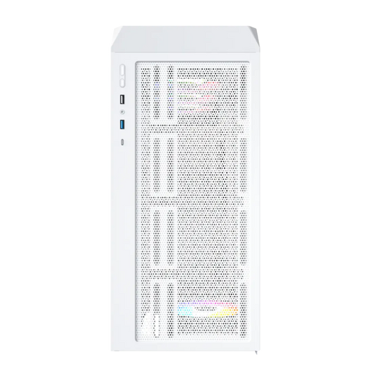MONTECH X5 ARGB EATX Mid Tower Cabinet ( White )