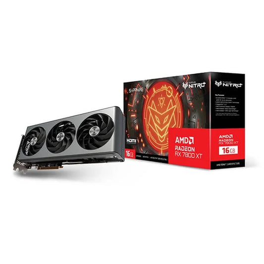 SAPPHIRE RX 7800 XT Nitro+ Gaming OC 16GB Nvidia Graphic Card