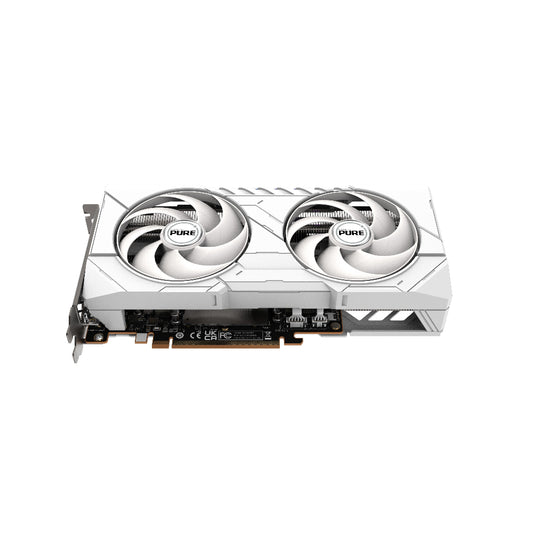SAPPHIRE Radeon Pure RX 9060 XT OC White 16GB AMD Graphic Card