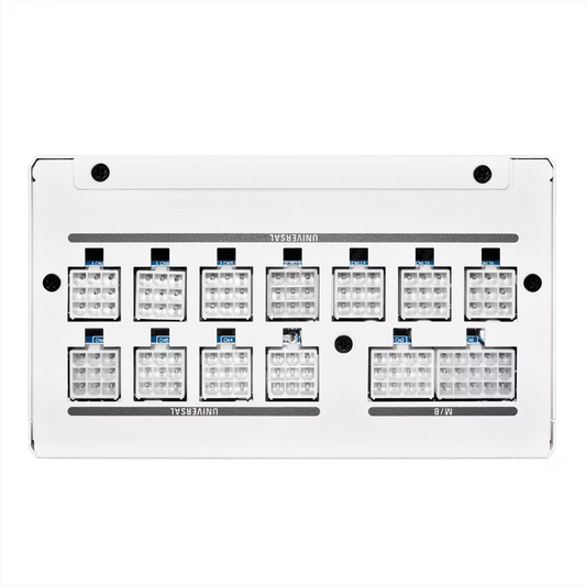 SUPER FLOWER Leadex VII 1000W 80+ Platinum Pro Fully Modular ATX 3.1 Power Supply ( 1000W ) ( White )