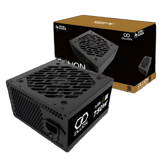 SUPER FLOWER Zillion DB 750W 80 plus Bronze Non-Modular ATX 3.1 Power Supply ( 750W )