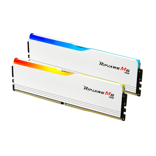 G.SKILL Ripjaws M5 RGB 32GB ( 16GBx2 ) 6000MHz DDR5 RAM ( White )