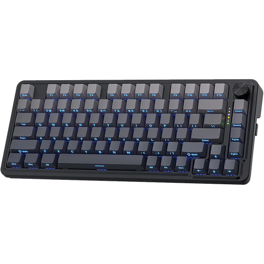REDRAGON Ucal Pro K673 75% Mechanical RGB Wireless Gaming Keyboard ( Concrete Jungle ) ( Linear Mint Mambo Switch )