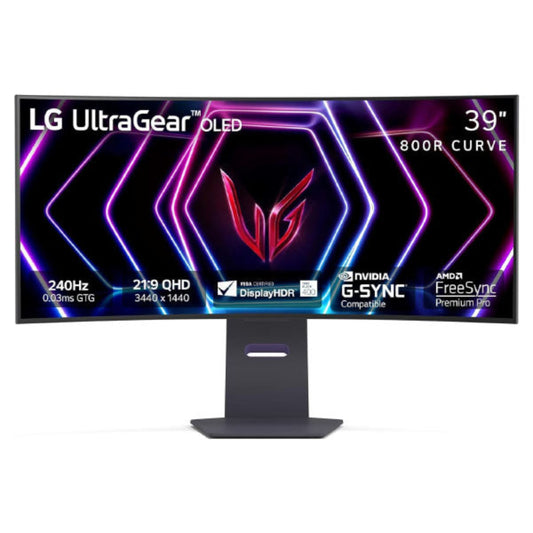 LG Ultragear 39GS95QE 39 Inch 240Hz OLED Panel 98.5% SRGB 0.03MS AMD Freesync Gaming Monitor