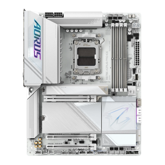 GIGABYTE X870E Aorus Pro ICE WIFI7 DDR5 AMD Motherboard
