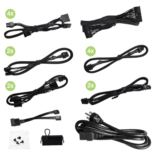 EVGA Supernova 1300G+ 80+ Gold ATX 2.0 Fully Modular Power Supply ( 1300W )