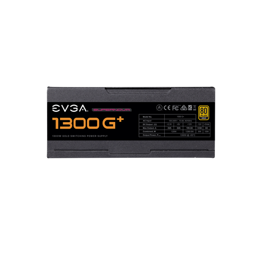 EVGA Supernova 1300G+ 80+ Gold ATX 2.0 Fully Modular Power Supply ( 1300W )