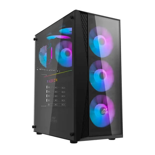 ANT ESPORTS 220 Air ARGB ATX Mid Tower Cabinet (Black)