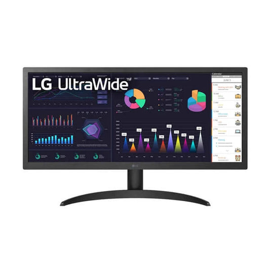 LG UltraWide 26WQ500-B 26 Inch FHD 75Hz IPS Panel 99% SRGB 1ms AMD Freesync IPS Gaming Monitor