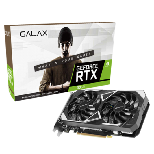 GALAX GeForce RTX 3050 EX DVI 6GB NVIDIA Graphics Card