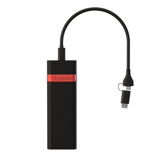 VERBATIM M.2 NVMe SSD Enclosure ( Black )
