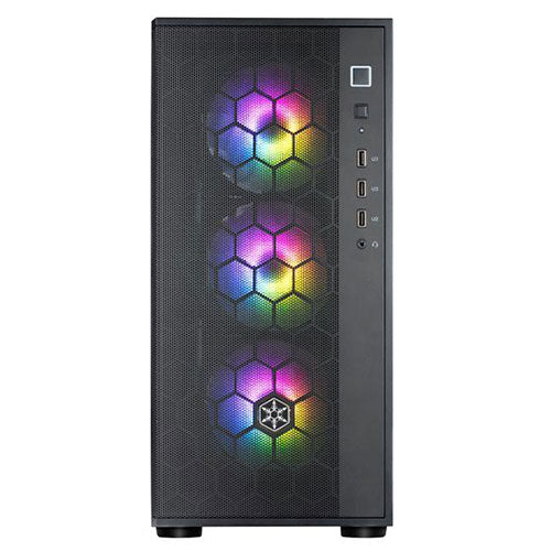 SILVERSTONE FARA R1 PRO V2 ARGB ATX mid Tower Cabinet (Black)