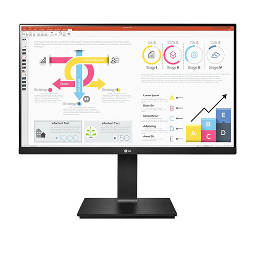 LG 24QP750 24 Inch QHD 60Hz IPS Panel 99% SRGB 5MS AMD Freesync IPS Professional Monitor