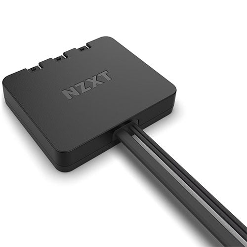 NZXT F120 RGB 120mm Fans With Controller Black (Triple Pack)