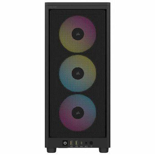 CORSAIR iCUE 2000D RGB Airflow ITX Mini Tower Cabinet (Black)