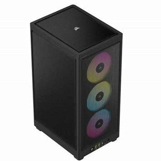 CORSAIR iCUE 2000D RGB Airflow ITX Mini Tower Cabinet (Black)