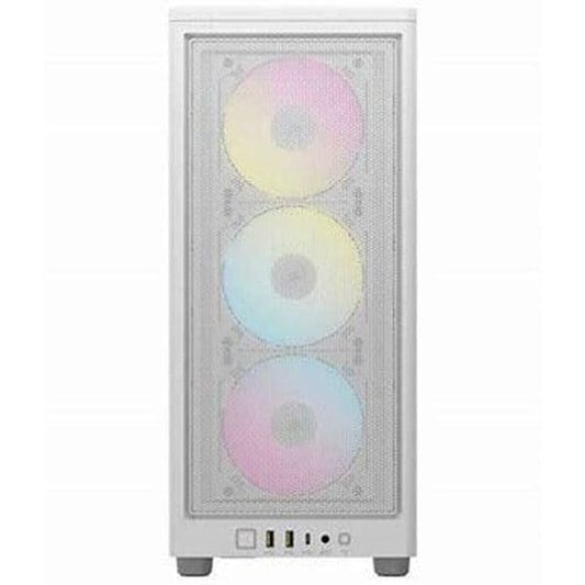 CORSAIR iCUE 2000D RGB Airflow ITX Mini Tower Cabinet (White)