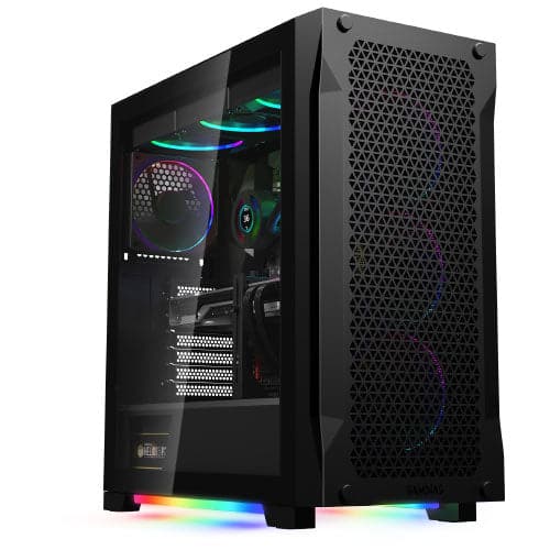GAMDIAS Athena P1 ATX Mid Tower Cabinet (Black)