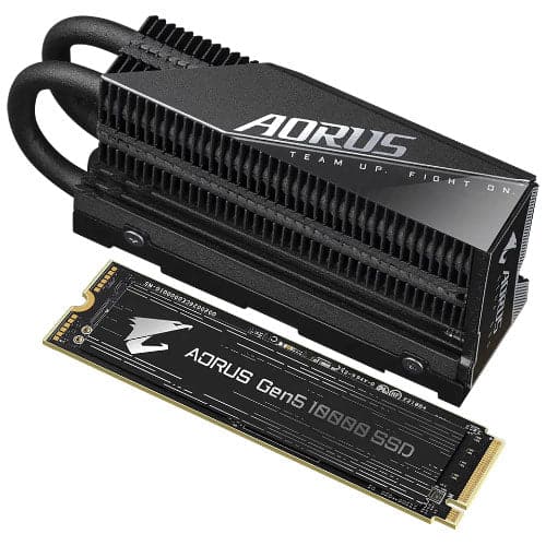 GIGABYTE Aorus Gen5 10000 1TB M.2 NVMe Internal Solid State Drive (SSD)