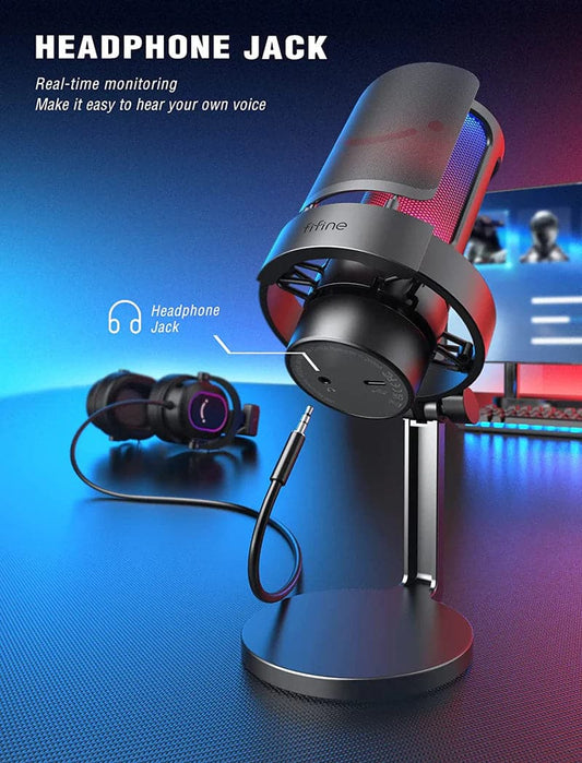 FIFINE Ampligame A8 USB Gaming Microphone