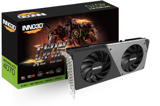 INNO3D GeForce RTX 4070 Twin X2 OC Graphic Card