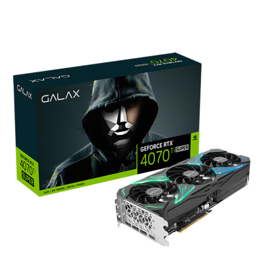 GALAX GeForce RTX 4070 Ti SUPER SG 1-Click OC 16GB Graphic Card