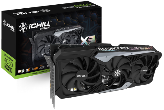 INNO3D GeForce RTX 4080 Super IChill X3 16GB Nvidia Graphic card