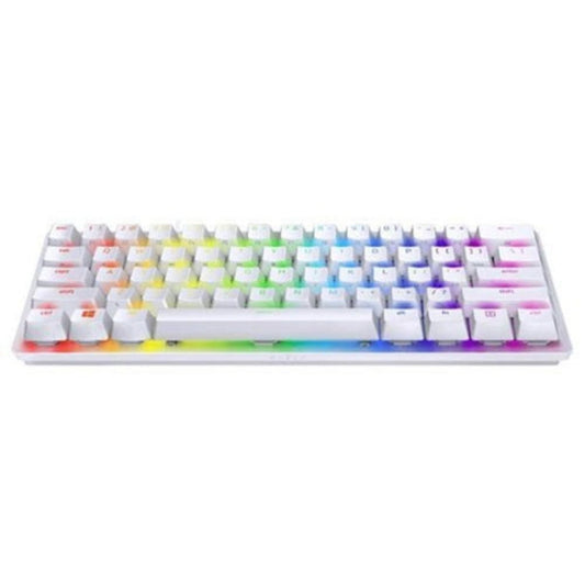 RAZER Huntsman V3 Pro Mini RGB Analog Optical Gaming Keyboard ( White )